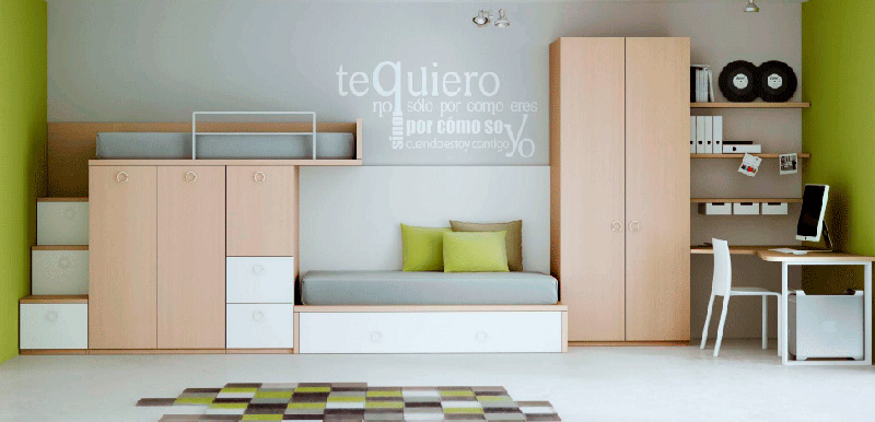 dormitorio juvenil moderno