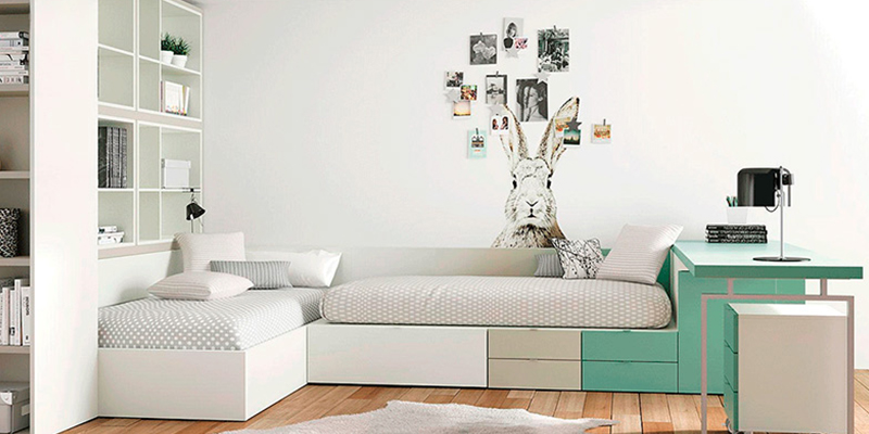 dormitorio juvenil moderno-