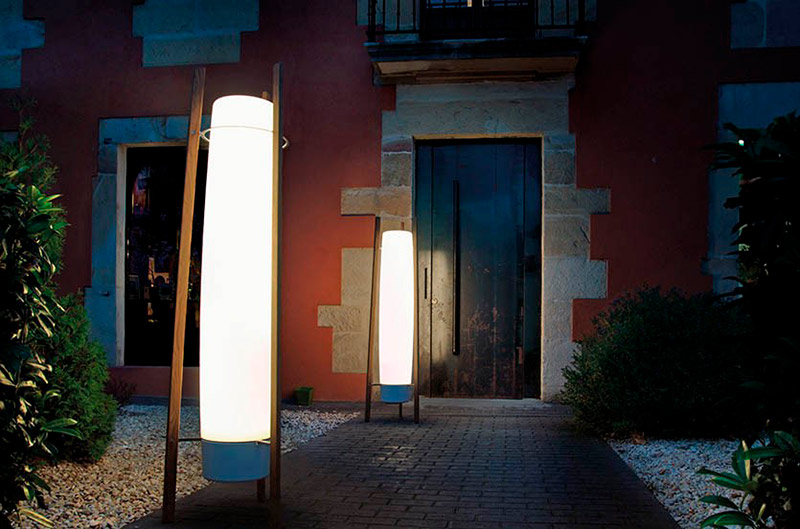 iluminacion jardin