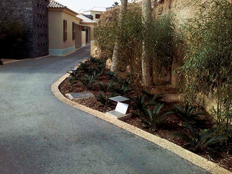 iluminacion jardin