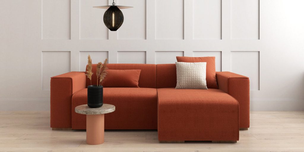 sofá de diseño chaise longue