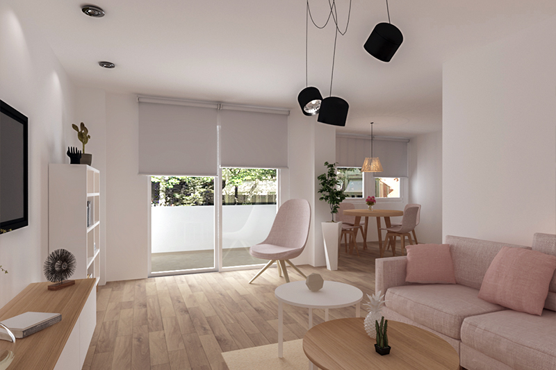 decorar un piso pequeño